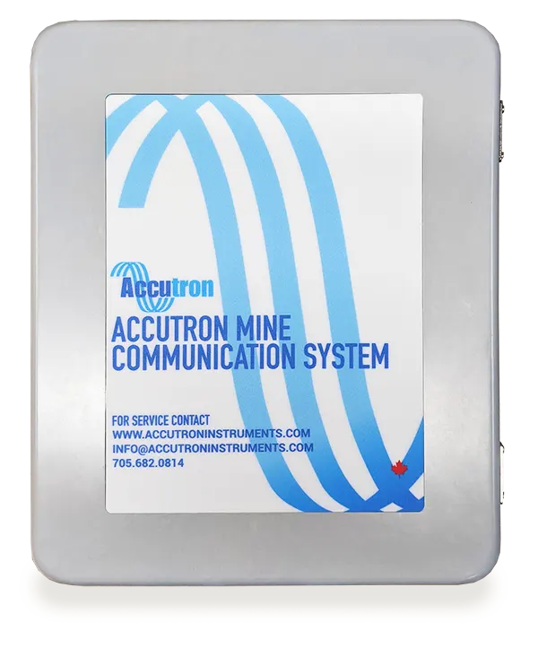 Accutron mine communication system