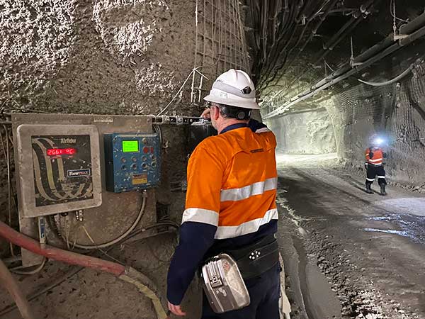 Ultrasonic time of flight airflow monitoring