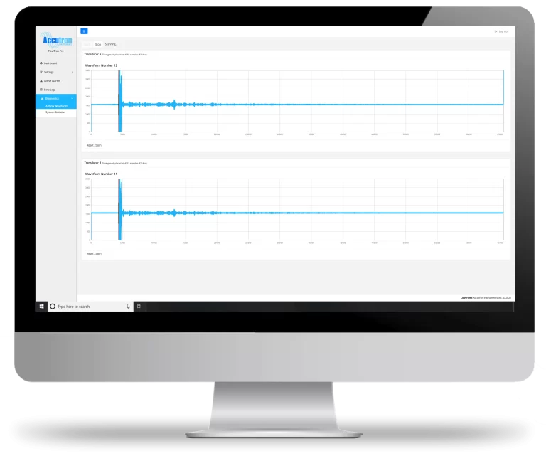Pro Series ultrasonic airflow monitoring software