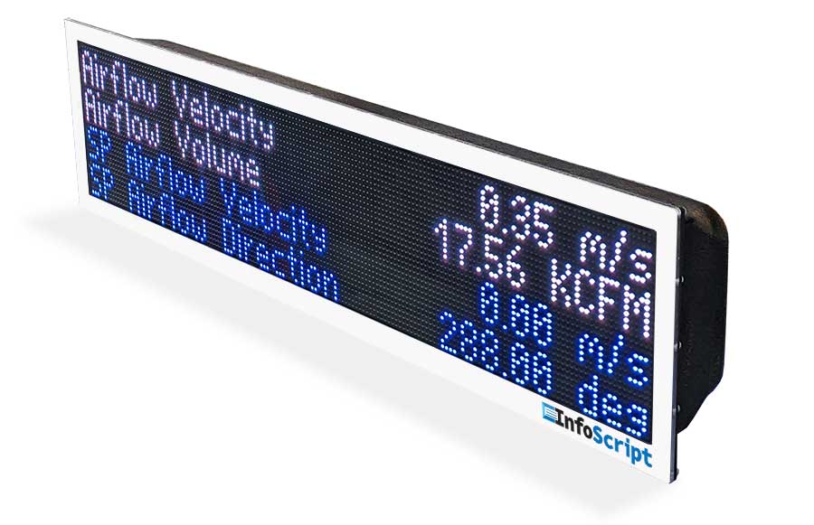 InfoScript Mini LED display